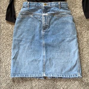Girbaud vintage jean skirt